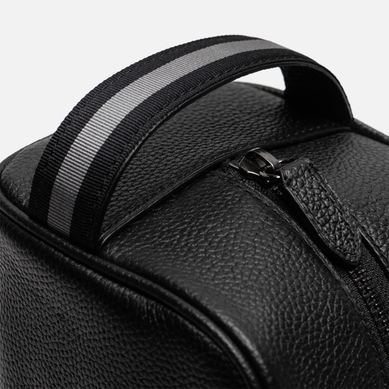 Косметичка Polo Ralph Lauren Tailored Pebble Leather Travel Small Black