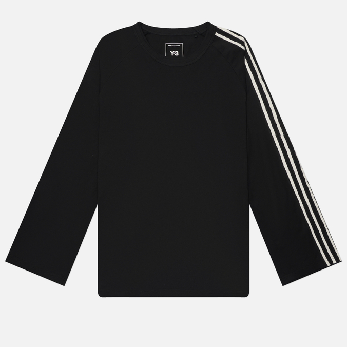Мужской лонгслив Y-3 Raw Edge 3-Stripes