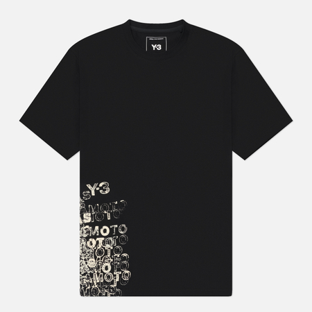 Мужская футболка Y-3 GFX, цвет чёрный, размер M