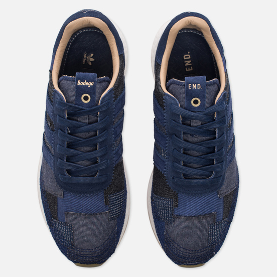 Кроссовки adidas Consortium x END. x Bodega Iniki Runner Patchwork Indigo
