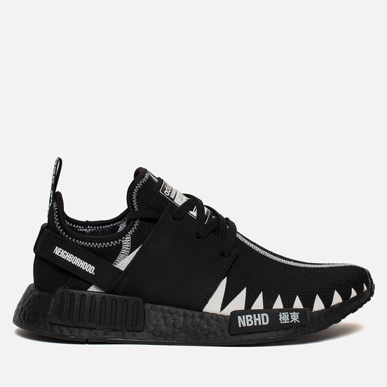 Кроссовки adidas Originals x Neighborhood NMD R1 Primeknit Core Black/Core Black/White