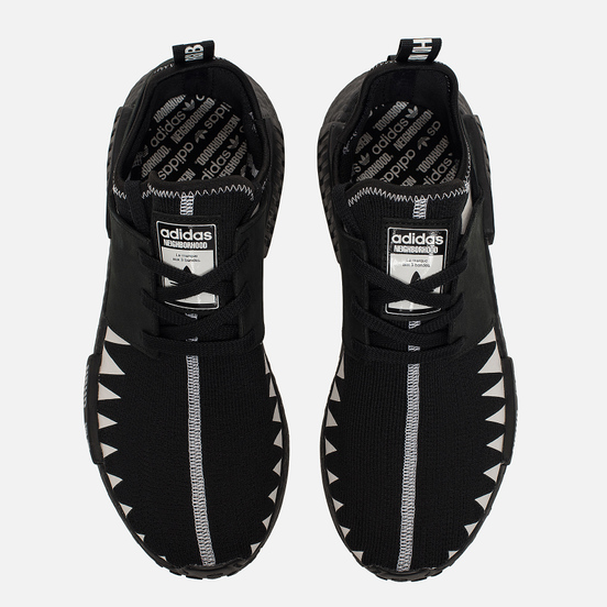 Кроссовки adidas Originals x Neighborhood NMD R1 Primeknit Core Black/Core Black/White