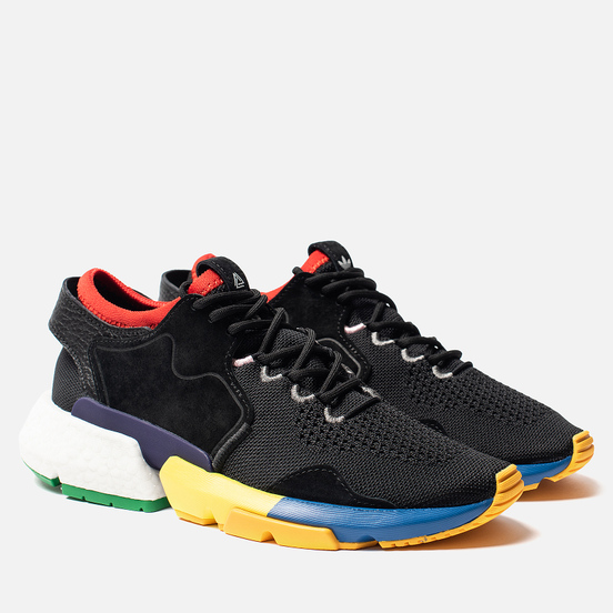 Кроссовки adidas Consortium x Social Status POD-S3.1 Core Black/Blue/Bright Yellow