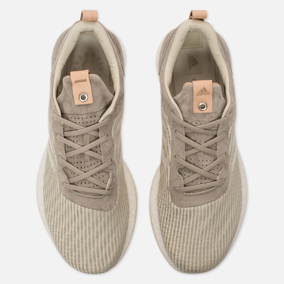 Мужские кроссовки adidas Consortium x Solebox Pure Boost DPR Sesame/Cream White/Cream White