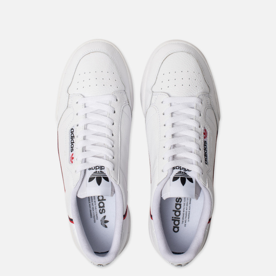 Кроссовки adidas Originals Continental 80 Cloud White/Scarlet/Collegiate Navy