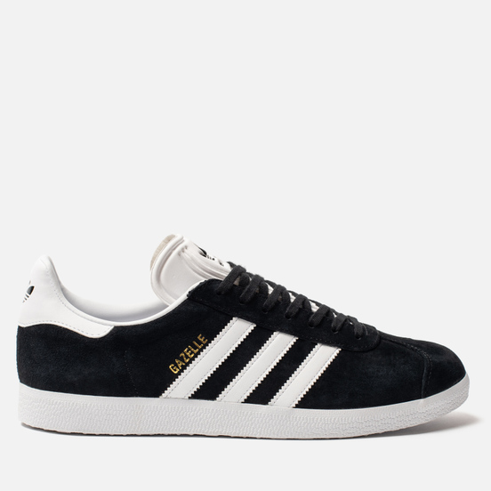 Кроссовки adidas Originals Gazelle Black/White/Gold Metallic