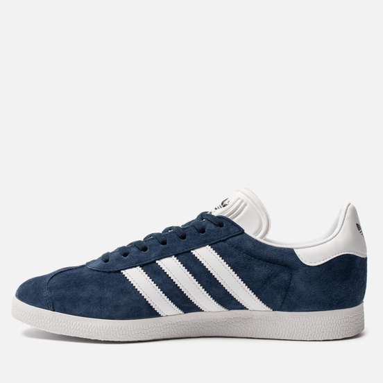 Кроссовки adidas Originals Gazelle Collegiate Navy/White/Gold Metallic