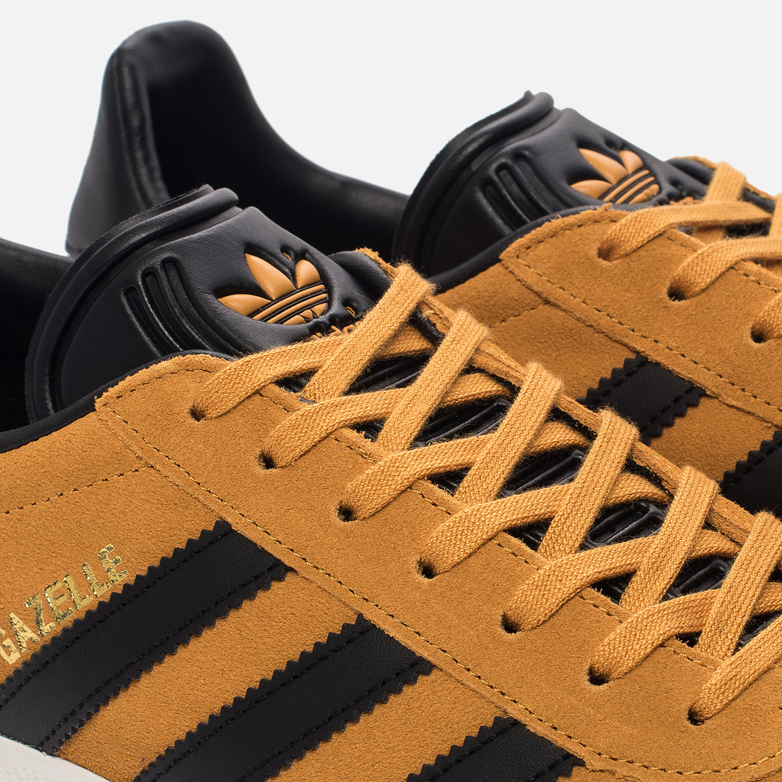 Adidas gazelle yellow and black online