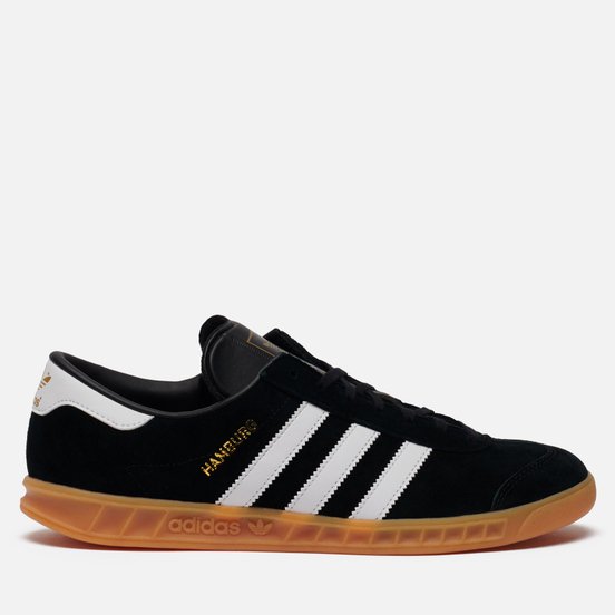 Кроссовки adidas Originals Hamburg Black/White/Gum