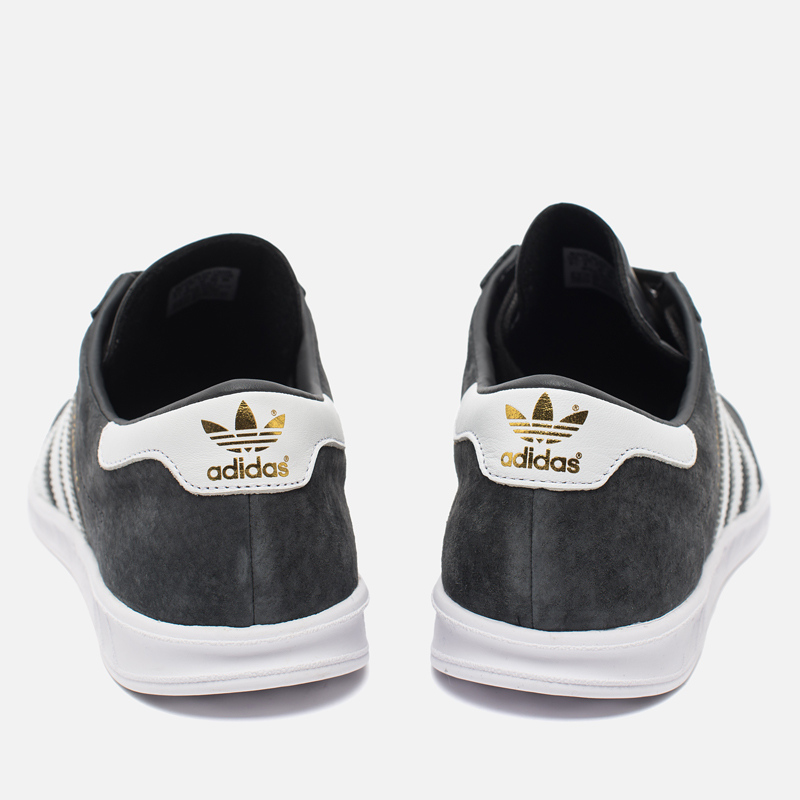 Adidas hamburg solid grey and black online