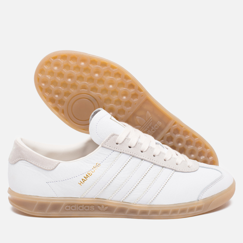 Adidas hamburg white gum online