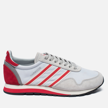 Мужские кроссовки adidas Originals Harwood Spezial Clear Grey/Ray Red/Off White