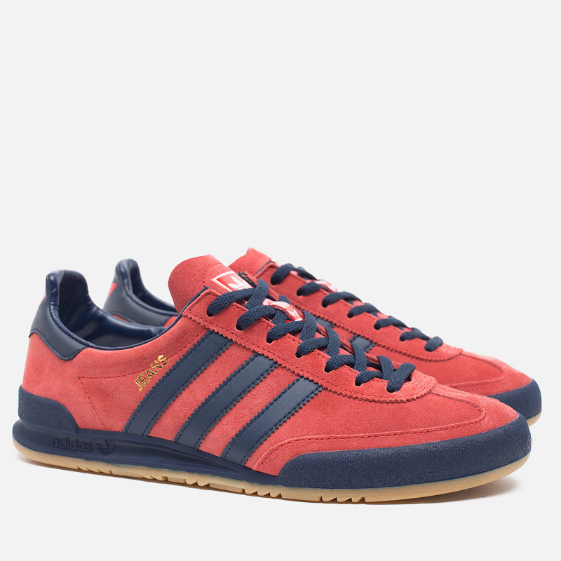adidas jeans red