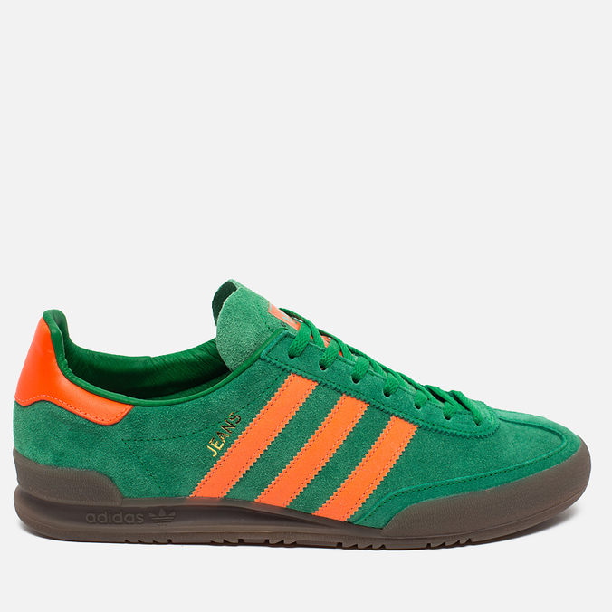 adidas originals jeans trainers olive gum