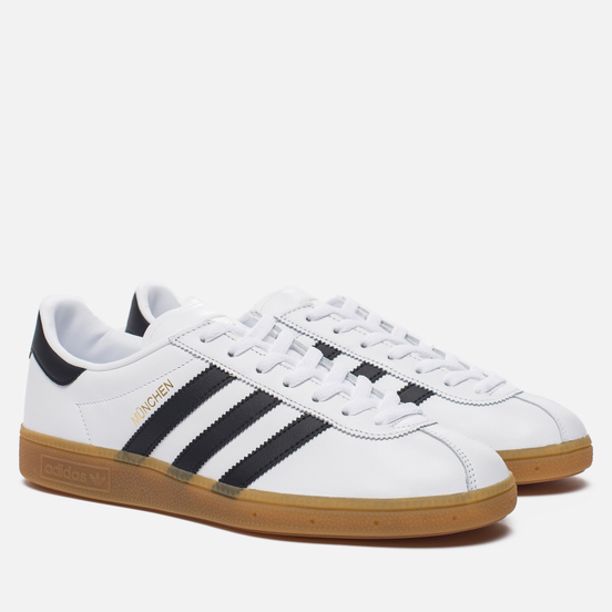 adidas munchen white black gum