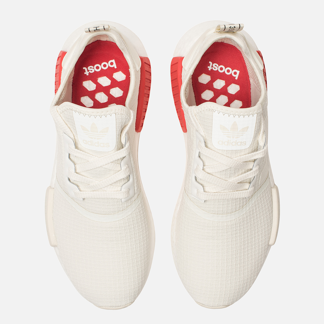 Nmd R1 Primeknit Sneakers In White Bz0221 White Pinterest