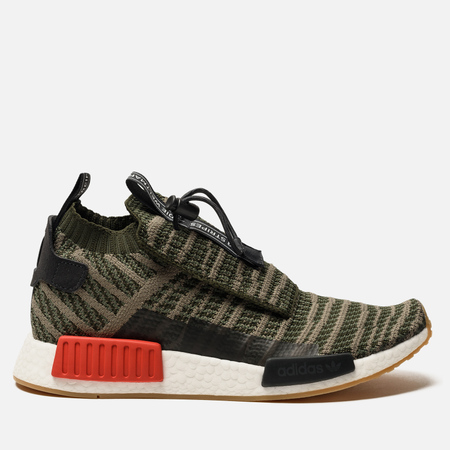 Кроссовки adidas Originals NMD TS1 Primeknit Night Cargo/Base Green/Trace Cargo