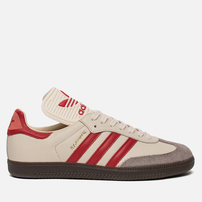 adidas samba classic og white scarlet granite