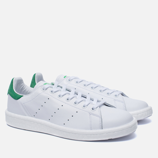 Stan smith boost white on sale