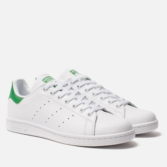 Stan smith running white on sale