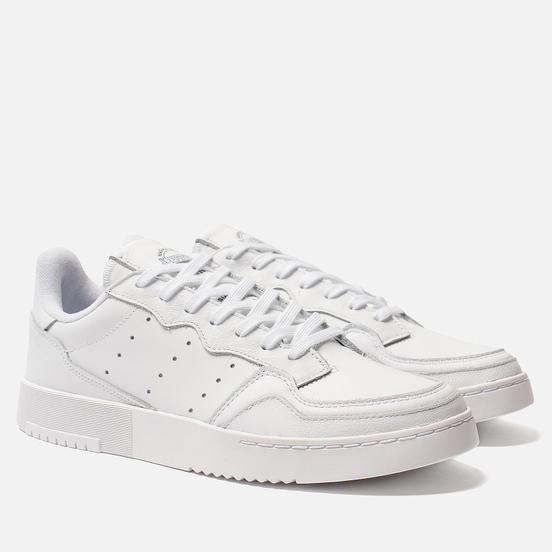 Мужские кроссовки adidas Originals Supercourt White/White/Core Black