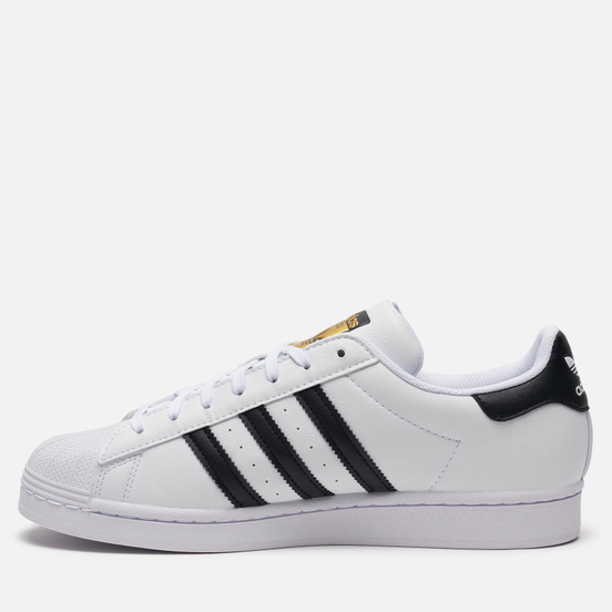 Кроссовки adidas Originals Superstar Vegan White/Core Black/Green