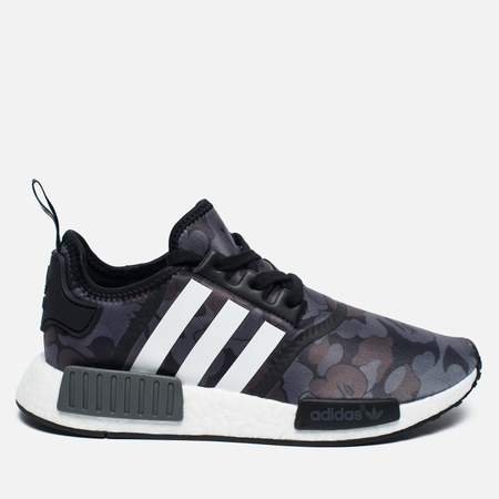Кроссовки adidas Originals x Bape NMD R1 Camo Pack Black/Grey
