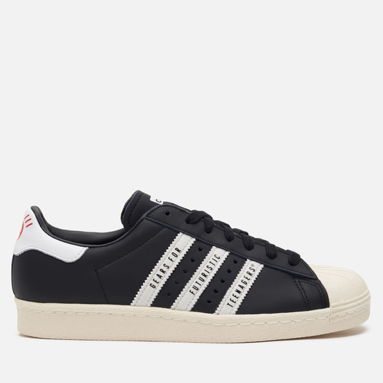 Кроссовки adidas Originals x Human Made Superstar 80s Core Black/White/Off White