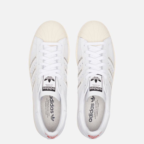 Кроссовки adidas Originals x Human Made Superstar 80s White/Off White/Core Black