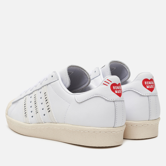 Кроссовки adidas Originals x Human Made Superstar 80s White/Off White/Core Black
