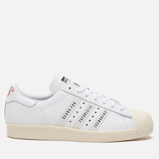 Кроссовки adidas Originals x Human Made Superstar 80s White/Off White/Core Black