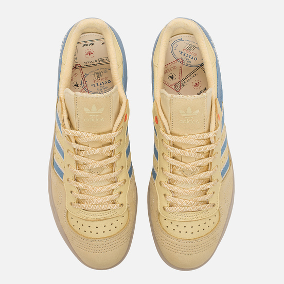 Кроссовки adidas Originals x Oyster Holdings Handball Top Easy Yellow/Ash Blue/Chalk White