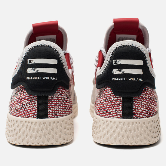 Кроссовки adidas Originals x Pharrell Williams Afro Tennis HU V2 Scarlet/White/Core Black