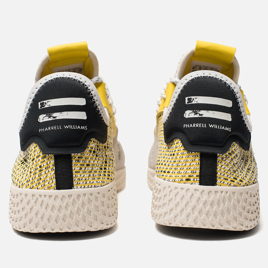 Кроссовки adidas Originals x Pharrell Williams Afro Tennis HU V2 Yellow/White/Chalk White