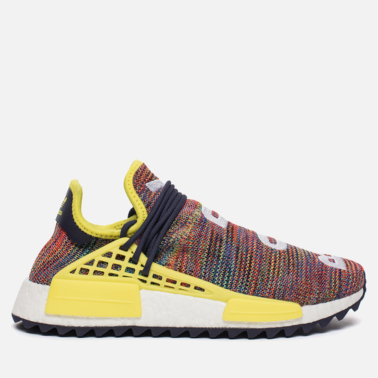 Кроссовки adidas Originals x Pharrell Williams Human Race NMD Trail Noble Ink/Bright Yellow/White