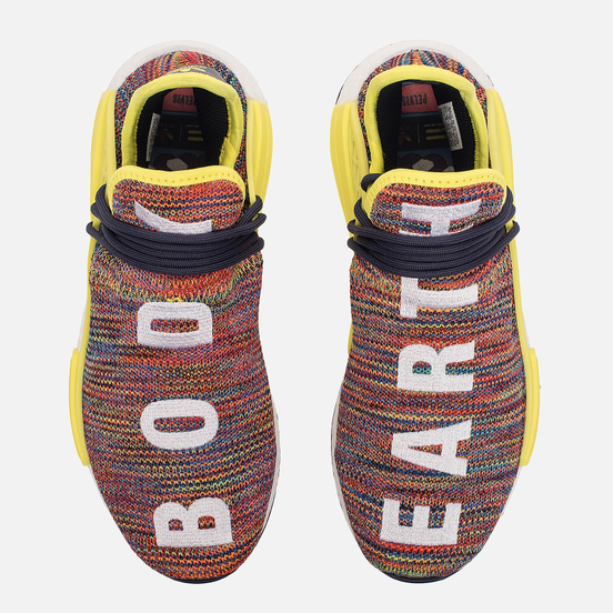 Кроссовки adidas Originals x Pharrell Williams Human Race NMD Trail Noble Ink/Bright Yellow/White