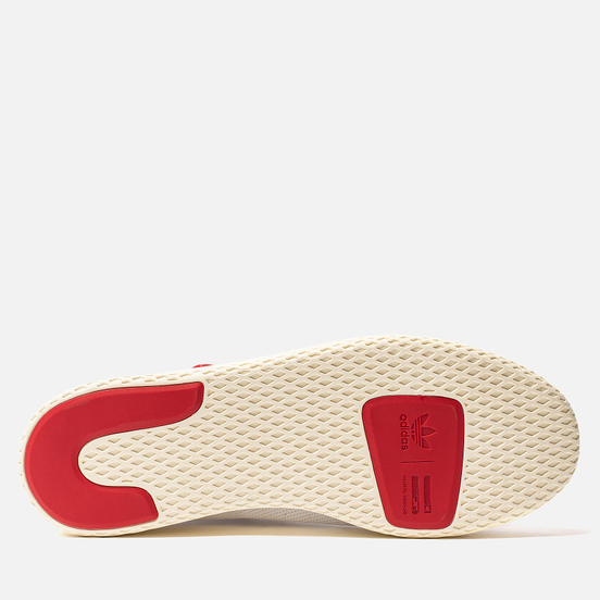 Мужские кроссовки adidas Originals x Pharrell Williams x Human Made Tennis HU White/Scarlet/Cream White