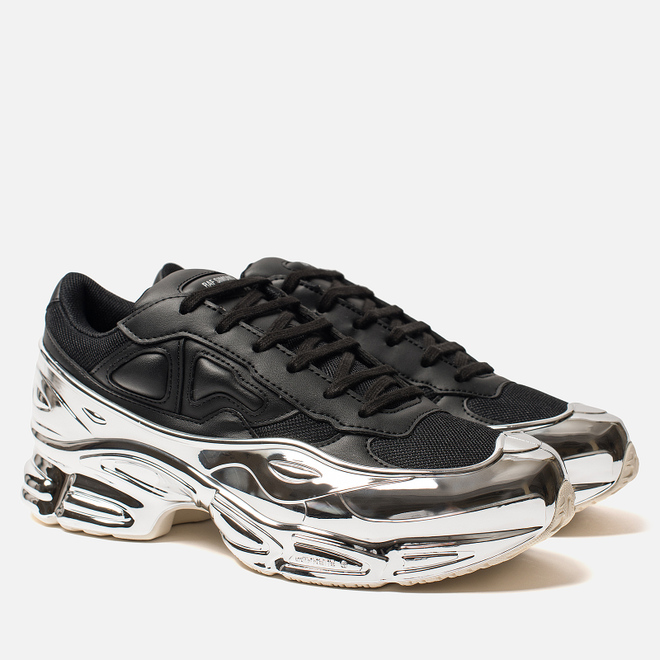 Кроссовки adidas Originals x Raf Simons Ozweego Core Black/Silver Metallic/Silver Metallic
