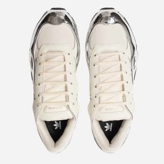 Кроссовки adidas Originals x Raf Simons Ozweego Cream White/Silver Metallic/Silver Metallic