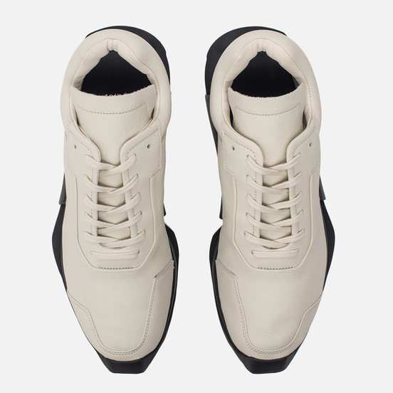 Кроссовки adidas Originals x Rick Owens Level Runner Low II Milk/Black/White