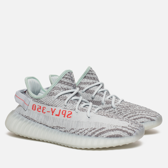 Кроссовки adidas Originals YEEZY Boost 350 V2 Blue Tint/Grey Three/High Resolution Red