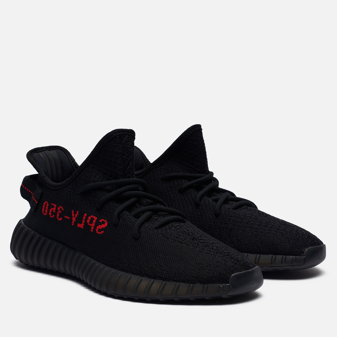 real yeezys black and red