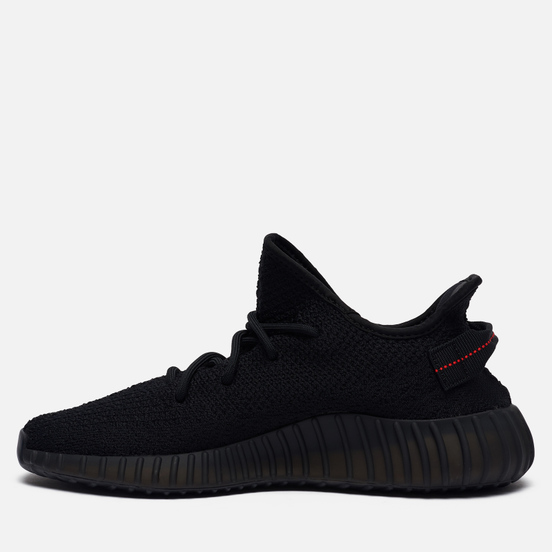 Кроссовки adidas Originals YEEZY Boost 350 V2 Core Black/Core Black/Red