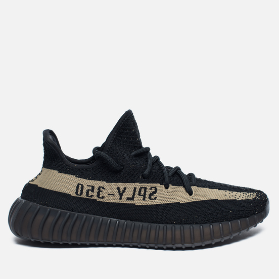 Кроссовки adidas Originals YEEZY Boost 350 V2 Core Black/Green
