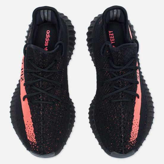 Кроссовки adidas Originals YEEZY Boost 350 V2 Core Black/Red