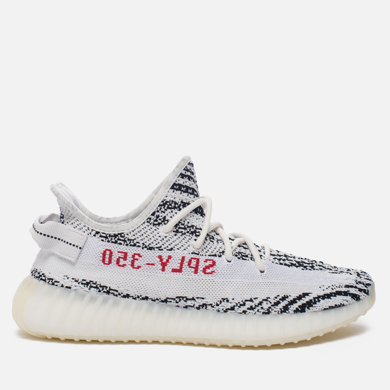 Кроссовки adidas Originals YEEZY Boost 350 V2 White/Core Black/Red