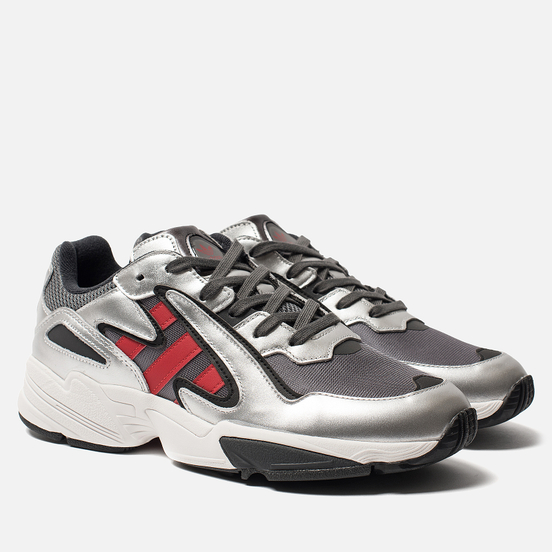 adidas yung womens silver