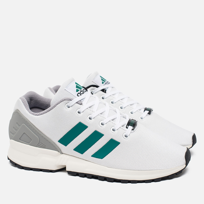 Adidas zx flux white best sale