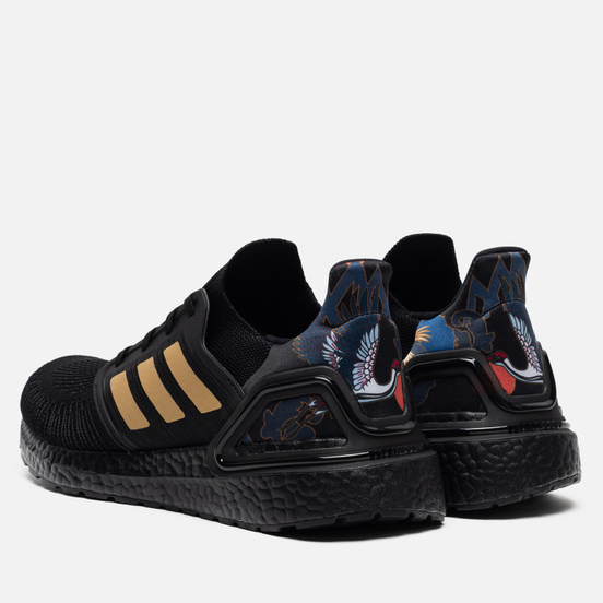 Кроссовки adidas Performance Ultra Boost Chinese New Year 2020 Core Black/Gold Metallic/Signal Coral