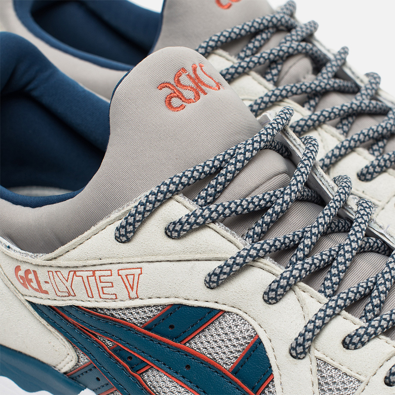 Asics gel lyte v grey blue best sale